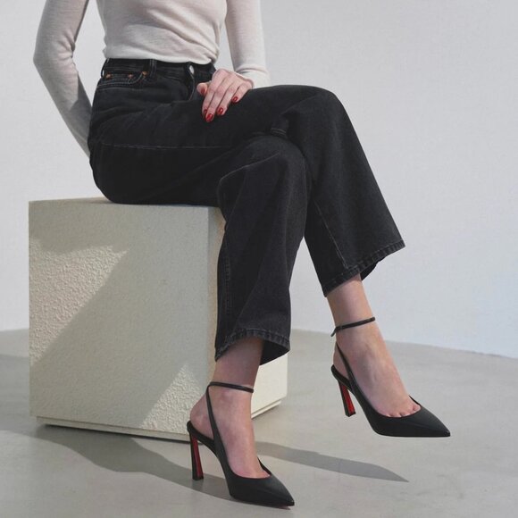 Christian Louboutin CONDORA STRAP 85  Ankle Strap Pumps Sandals Heels Shoes - Picture 3 of 16